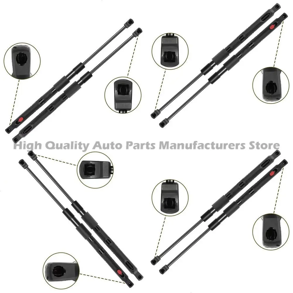 

1 pair For Left and Right Front Hood Bonnet Lift Support Shock Absorber Gas Springs A2059800064 A2059800164 for Benz C200 C300 C