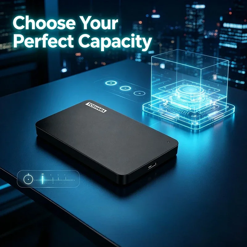 Canvio Ready A3 USB 3.0 Portable External Hard Drive 2.5 Inch 1TB/2TB/4TB Compatible For Laptop Mac Android