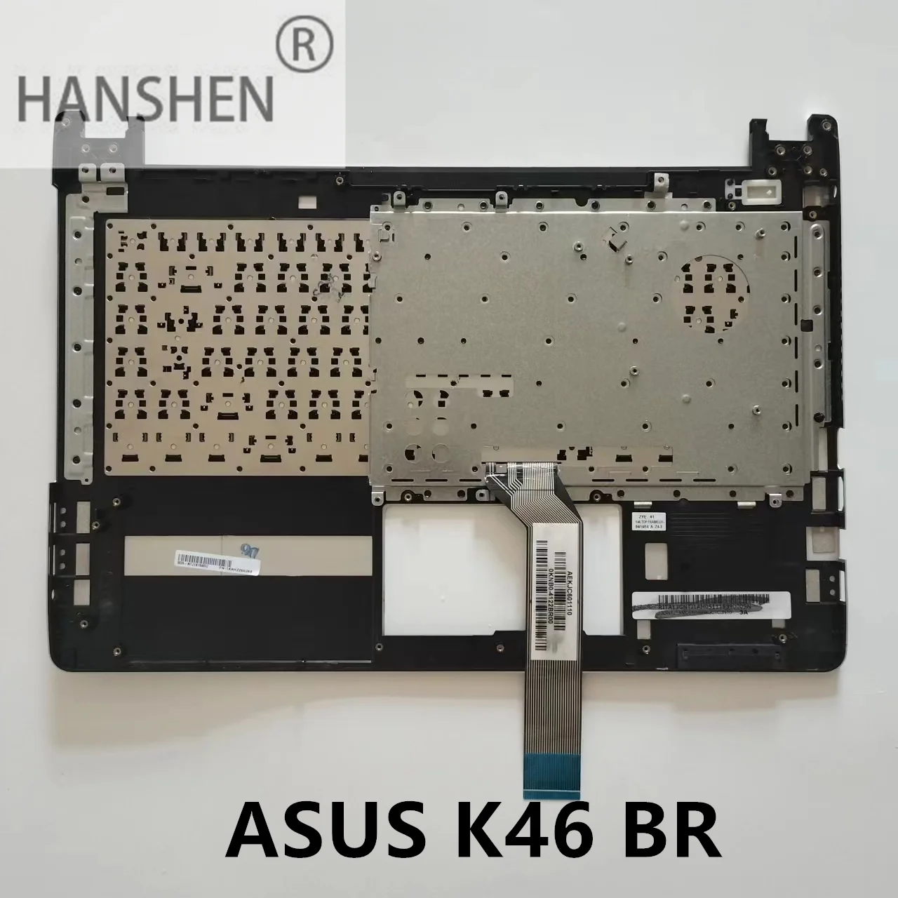 Imagem -02 - Hanshen-versão Brasileira do Novo Teclado Adequado para Asus S46c K46 K46cm R405c A46c K46c E46c