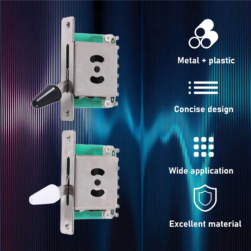 BAAY 2 قطعة 5 طريقة لاقط محدد تبديل التبديل لسلسلة ST/SQ مفاتيح التحول الغيتار الكهربائي