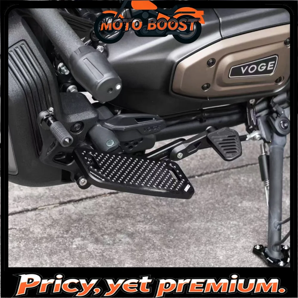 

For VOGE CU625 modification, high-quality aluminum alloy CNC front and rear adjustable gear levers and brake pedals.