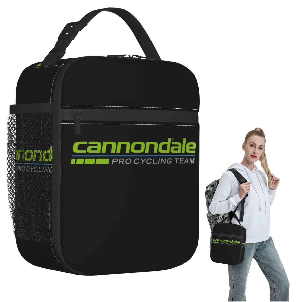 Borsa Termica per Pranzo Cannondales per Donne e Bambini, Contenitore Portatile per Alimenti, Borsa Termica per Pranzo