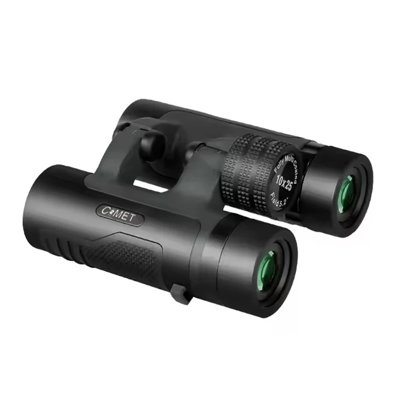10x25 Kompaktes Fernglas mit Hoher Leistung für Erwachsene und Kinder Einfache Fokussierung HD-Optik Teleskop für Vogelbeobachtung Reisen Sport Spiele – Detail 5