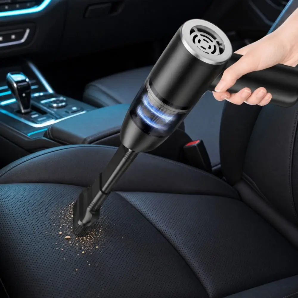 Portable Car Vacuum Cleaner Handheld USB Charging Wireless Vacuum Cleaner Wet And Dry Strong Suction Handheld Dust Remover