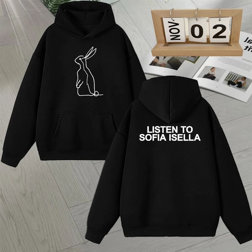 

Sofia Isella Dog's Dinner Hoodie Fashion 2025 Album The Bunny Sweatshirt Fleece Men Women Harajuku High Quality Casual Pullovers