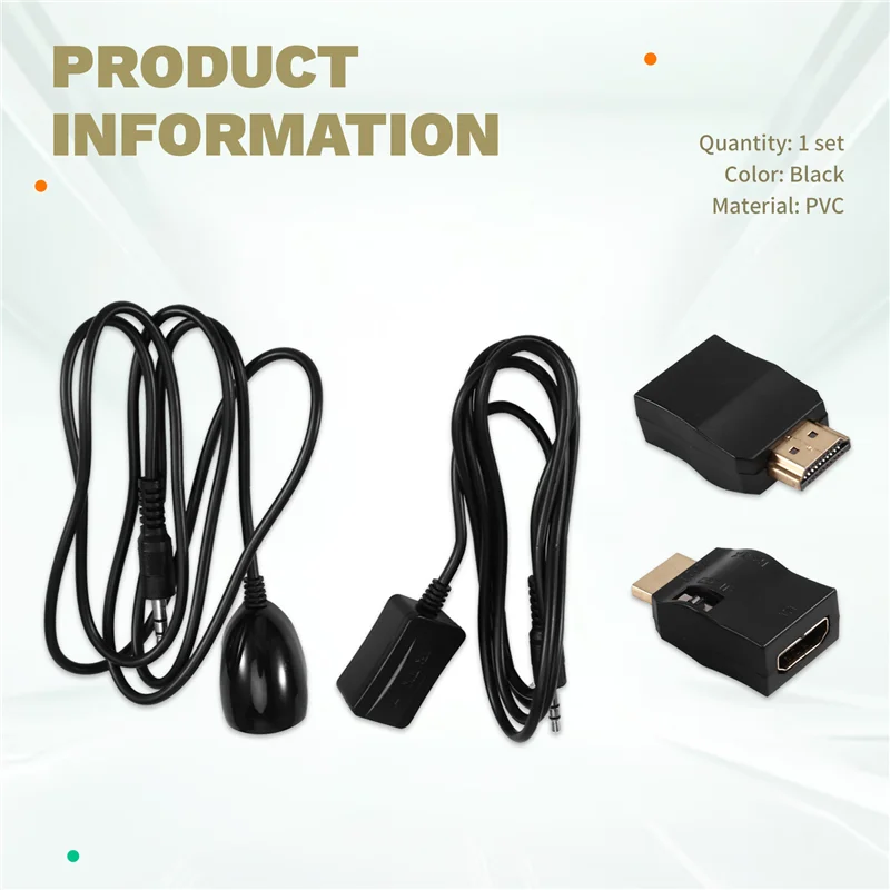A32T-Remote Control Adapter Player Infrared Extension Cable For HDIM-Compatible Set-Top Box Remote Control Player