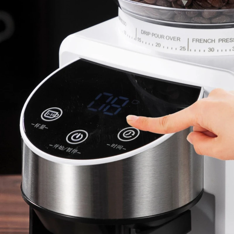 QL-M260 Coffee Bean Grinder Manual & Espresso Grinder Small Household Electric Coffee Grinder 220V