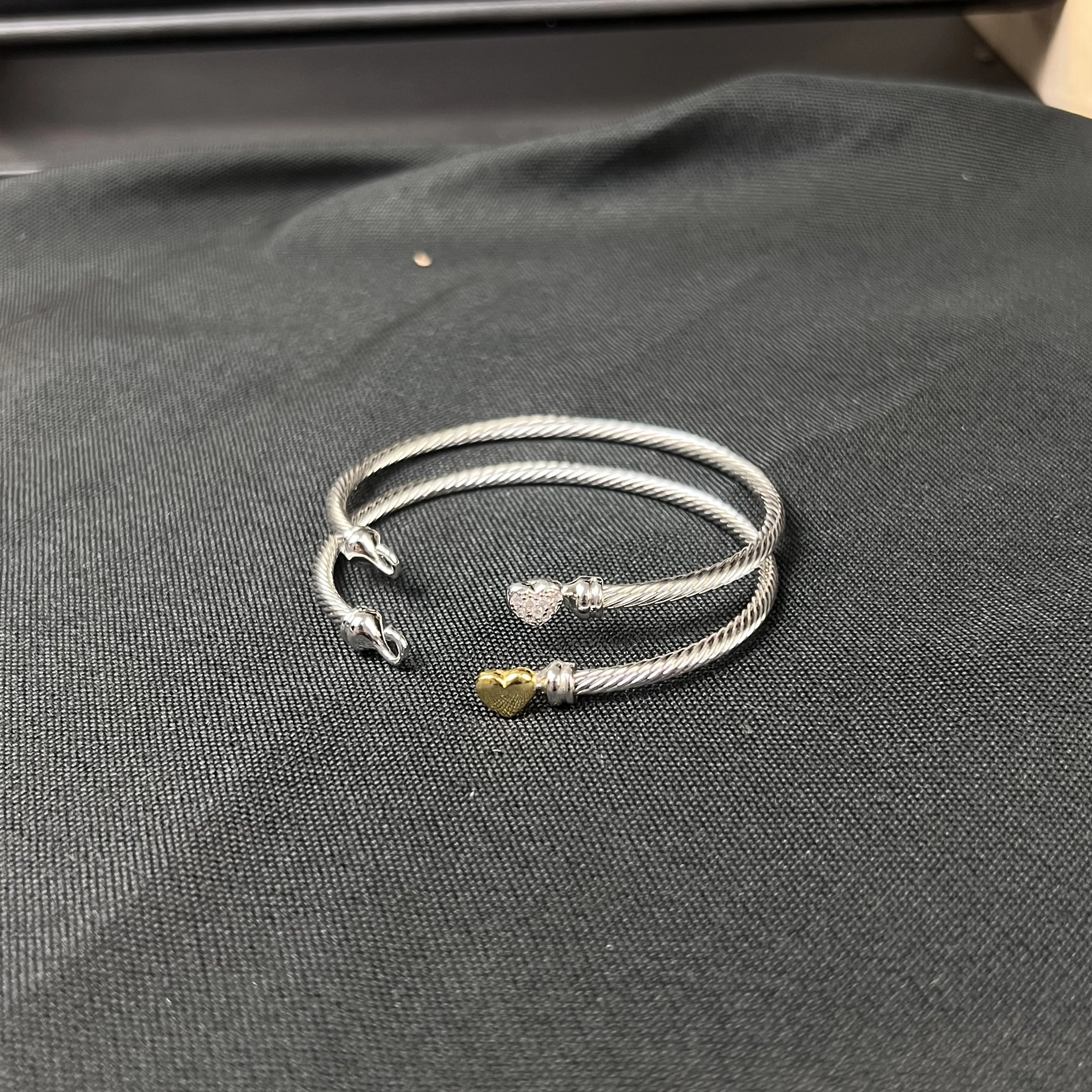 

S925 серебро 2025 новый браслет в форме сердца 3 мм нейтральный модный тренд ретро классические индивидуальные роскошные ювелирные изделия