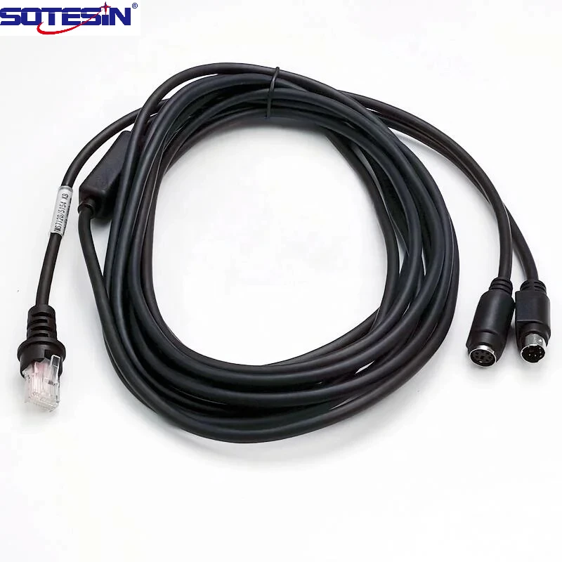 SOTESIN 2m/3m/5m  PS2 Keyboard Wedge Barcode Scanner Data Cable for Honeywell Orbit MS1690 MS5145 MS7120