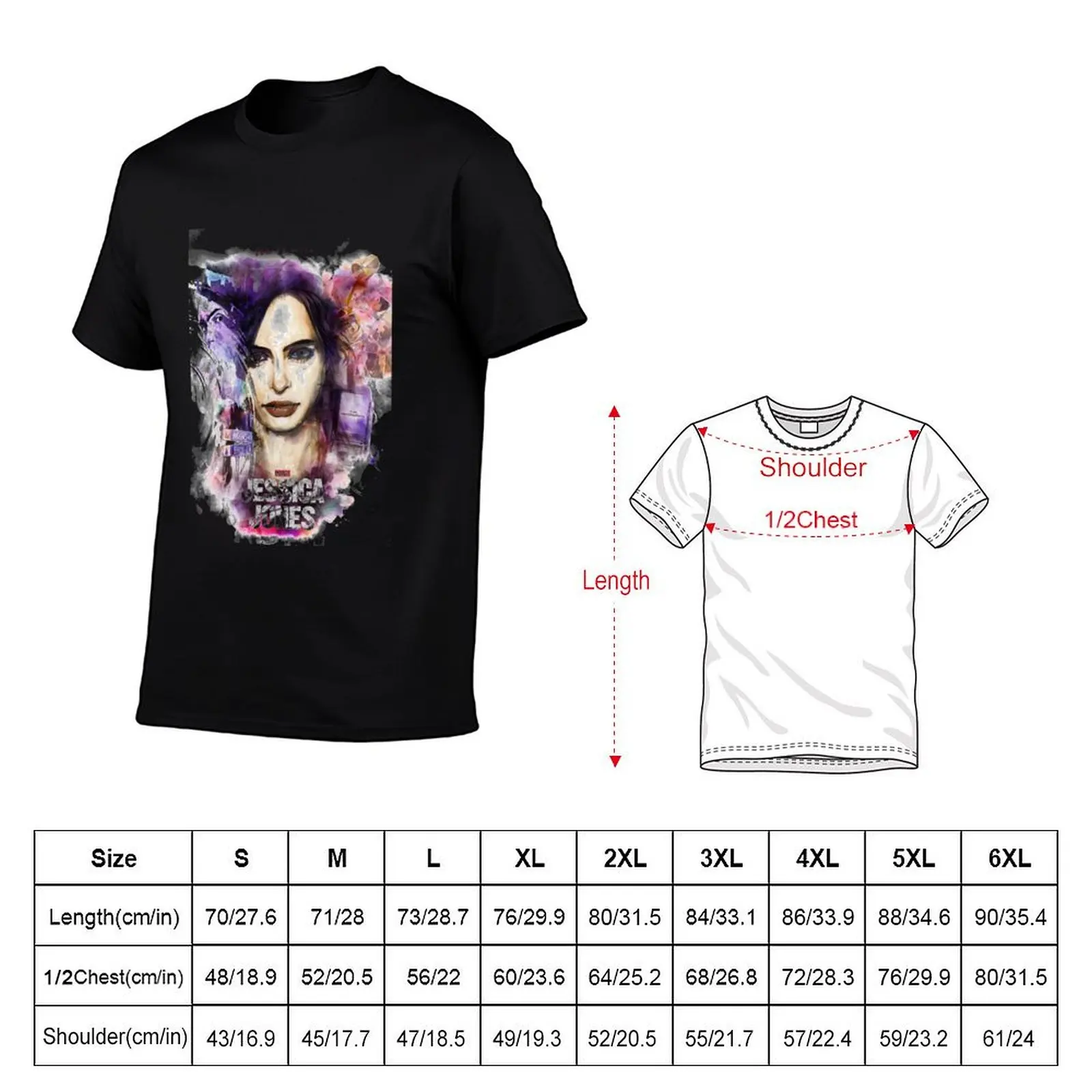 singer jessica tour jones album T-Shirt cotton t shirt pack T-Shirt