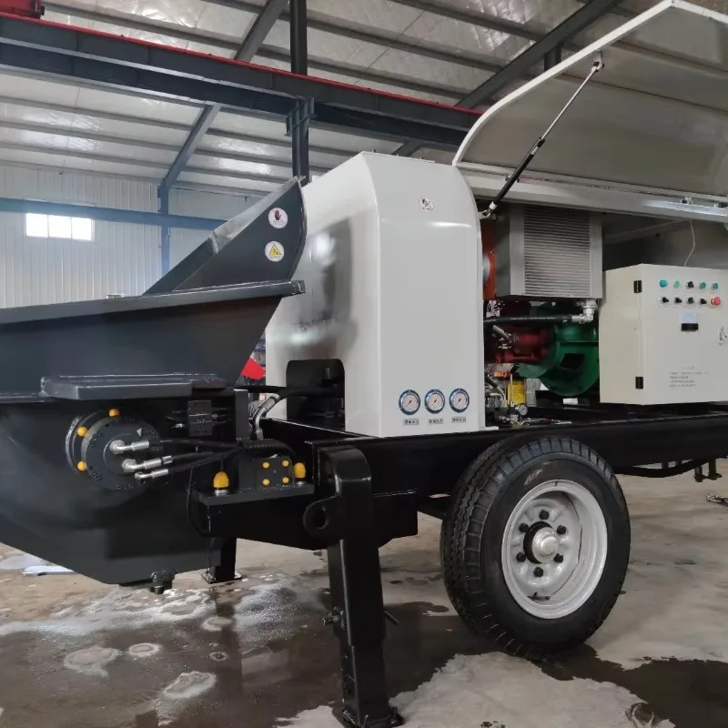Customized Manufactures The Ultimate High-capacity Diesel Concrete Pump For Builders.