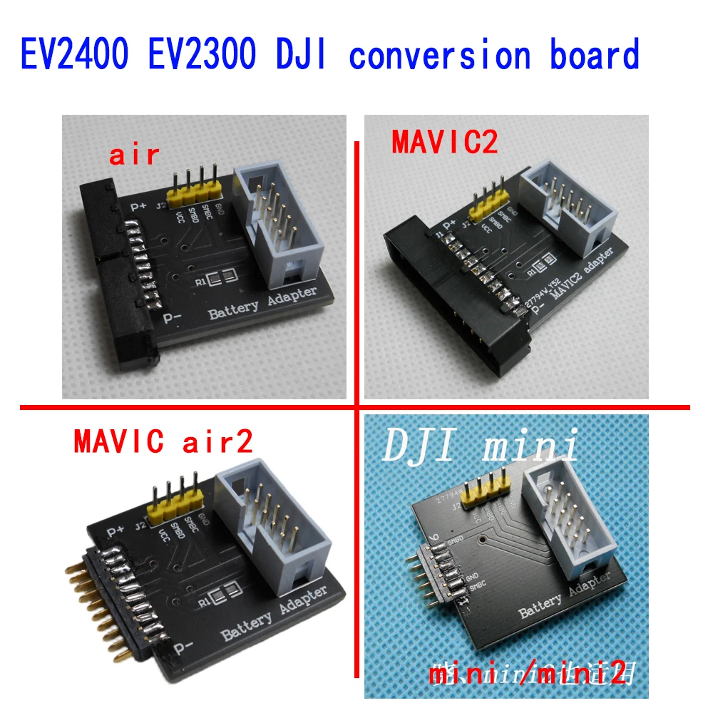 Adaptateur de connecteur de batterie de importateur DJI, pas besoin d\'ouvrir la connexion de batterie, EV2400, EV2300, AIR MACONDITIONNÉ 2 MAVIC