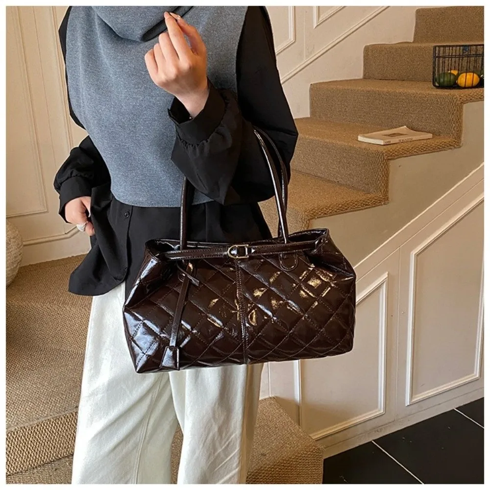 جديد النفط بو الجلود حقيبة يد سعة كبيرة متعددة الوظائف حقيبة كتف عادية حمل حقيبة العمل التسوق السفر