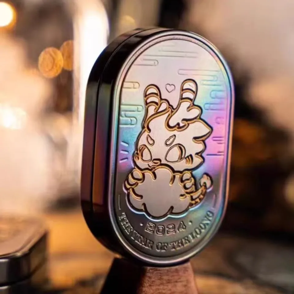 HE EDC LINGYUN 3.0 フィジェットスライダーは左右に360度回転します