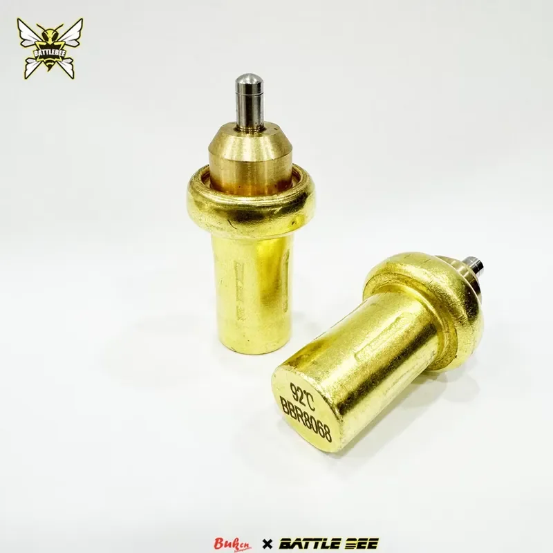 Hot Sale New Physics Replacement Brass Thermostat for BATTLEBEE Oil Cooler Sandwich Plate Adapter 158F/70C 182F/83C 198F/92C