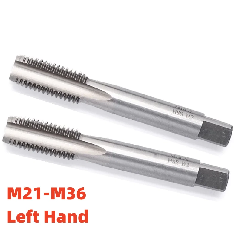 HSS Metric /Fine Left hand Straight Grooved Flute Tap M21M22M23M24M25M26M27M28M29M30M31M32M33M34M35M36 LH  Screw Threading Tap