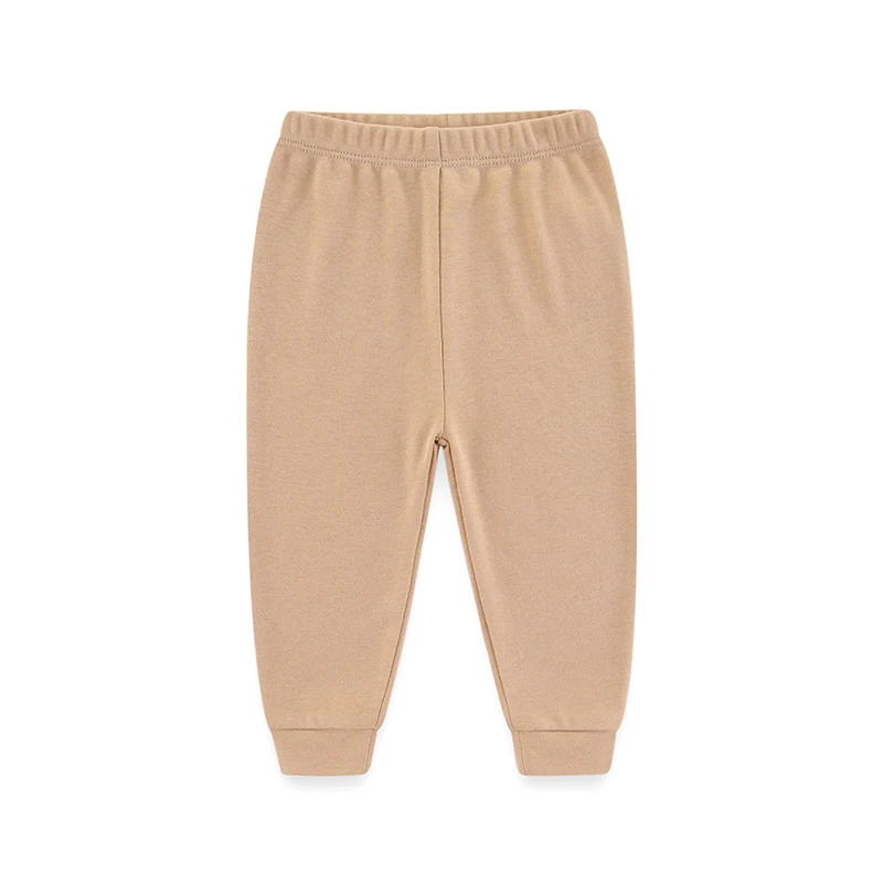 100% cotton for baby Fashion Solid color baby pants are unisex