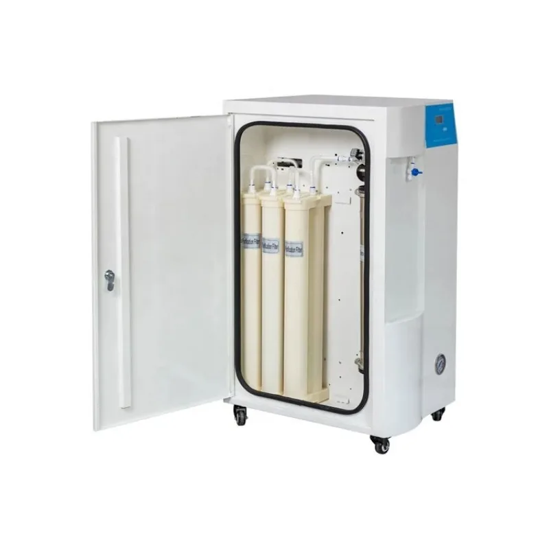 Peiqi UV Ultra-Pure Water Purification Systems 60LPH 80LPH 100LPH for Manufacturing Plant New Laboratory 1-Year Warranty