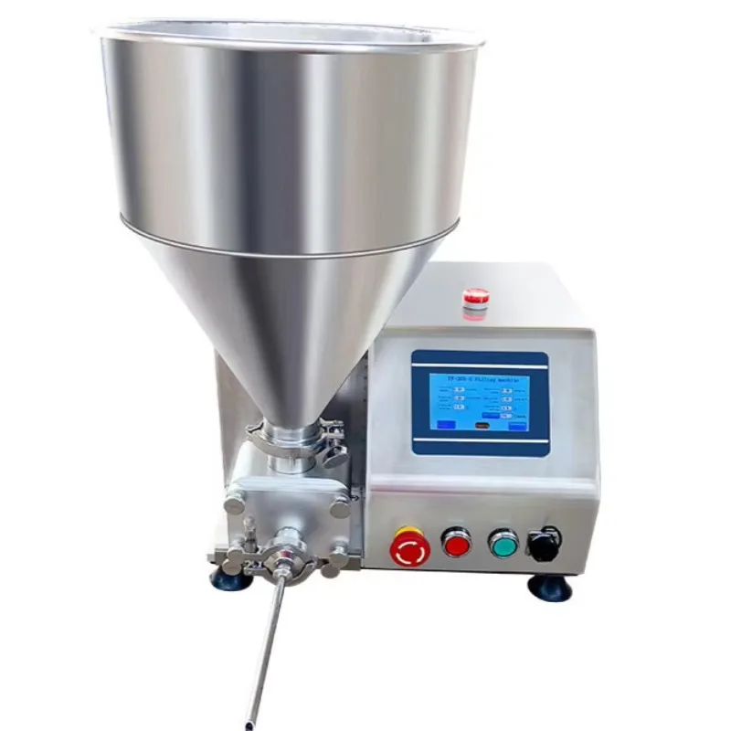 Quantity Automatic Constant CreamInjecting Machine Puff Pastry Cream Core Filling Tool for Snack Food Manufacturing