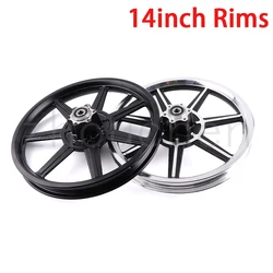 14-inch electric vehicle disc brake wheel aluminum alloy front wheel folding lithium electric vehicle 14x1.75 electric bicycle u