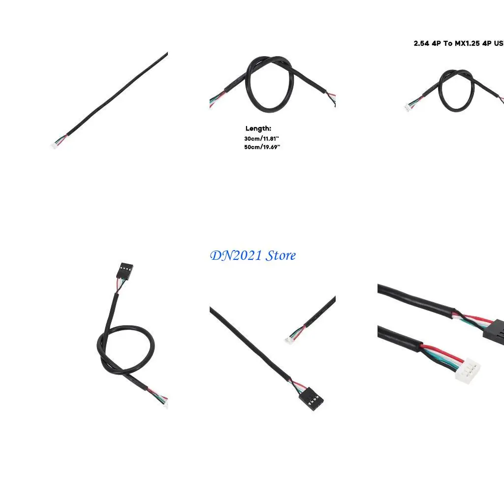 

F3KE 1PC 4PIN LINE ЖИЗНЬ К ПАНА 2,54 мм двойная головка 4P Кабельная проволока