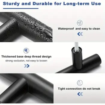 櫥櫃抽屜把手 廚房家具把手 櫥櫃門把手 抽屜家具廚房旋鈕 黑色簡約五金 6 最佳銷售 廚房旋鈕 - №5