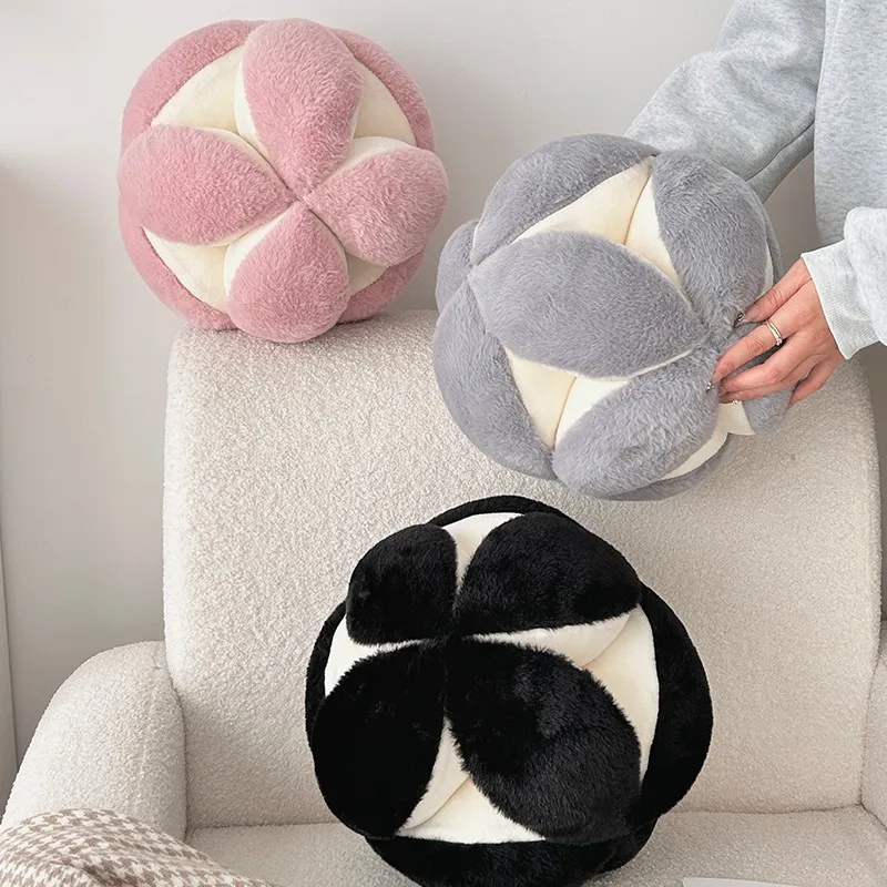 Hydrangea Special Shaped Splicing Throw Pillow Decorative Ball Cushion Living Room Bedroom Home Use