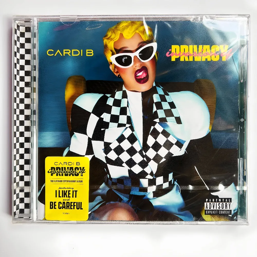 Cardi B Invasion of Privacy Album | Explicite Version Hip-Hop Rap Musik | Verlustfreie CD-Wiedergabe für Auto- und Heim-Audioanlagen