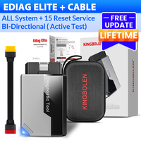 【Lifetime Free Update】KINGBOLEN EDIAG ELITE OBD2 Scanner All System Car Diagnostic Tool 15 Reset Bi directional CANFD Protocol