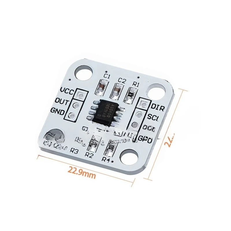 Codeur magnétique AS5600 de haute précision 12 bits-Module de capteur d'angle d'induction magnétique, aimant gratuit inclus