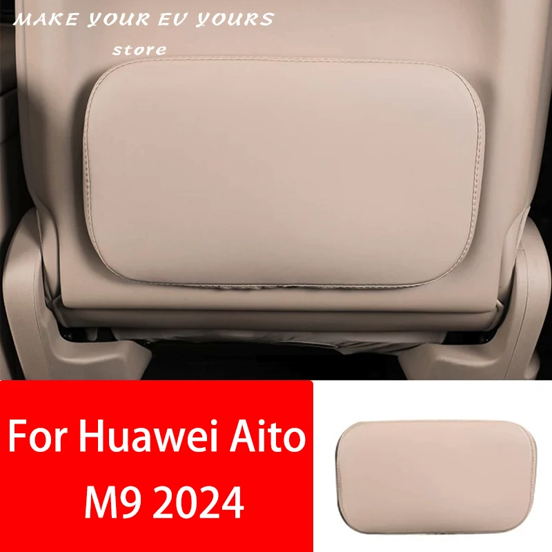 For Huawei Aito M9 2024 Second Row Passenger Footrest Leather Protective Cover Interior Accessories