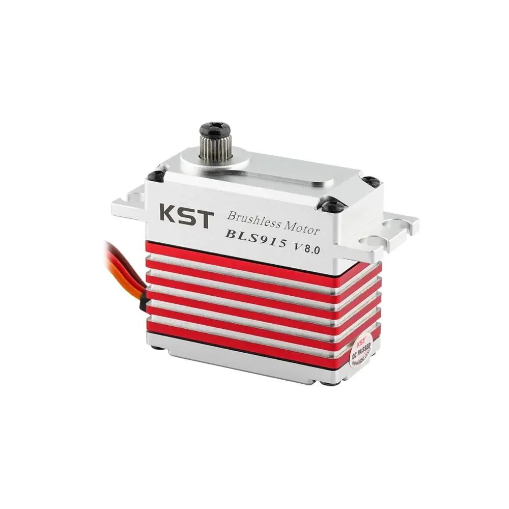 KST BLS915 V2 High Quality Metal Gear Brushless Standard Steering Gear Is Suitable for 550-700 Class Helicopter Cycle Boats