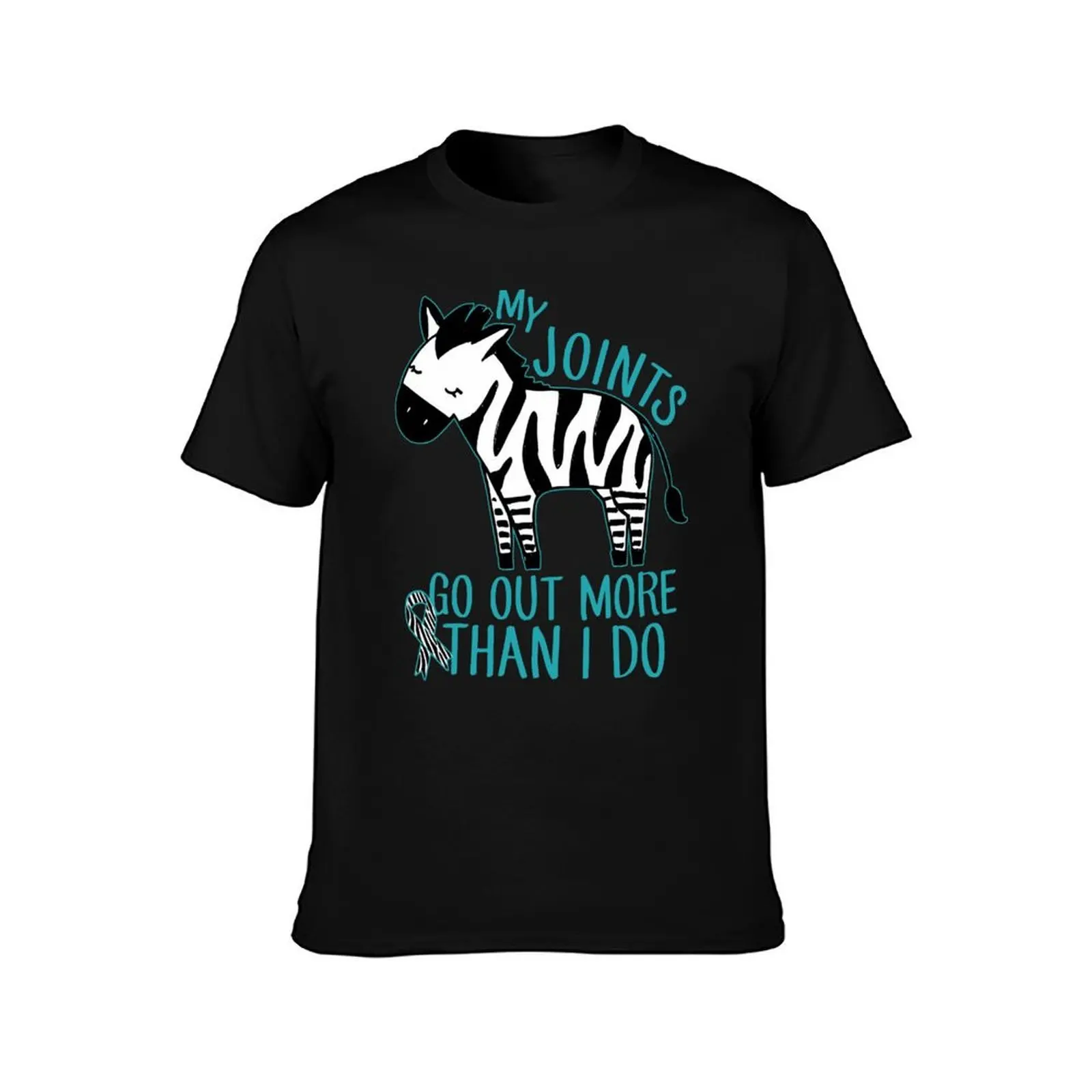 Ehlers-Danlos: Joints Go Out More Than I Do T-Shirt, Summer Casual Cotton Tee, Oversized Streetwear Tops, Vintage Graphic Print