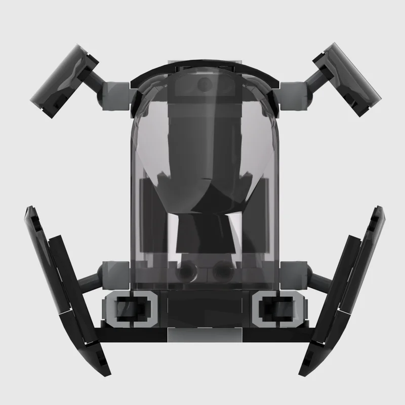 Modelo de estrella Popular, bloques de construcción Moc, modelo de soldado nocturno, tecnología de ladrillos, montaje DIY, conjunto de juguetes de construcción navideña, regalos