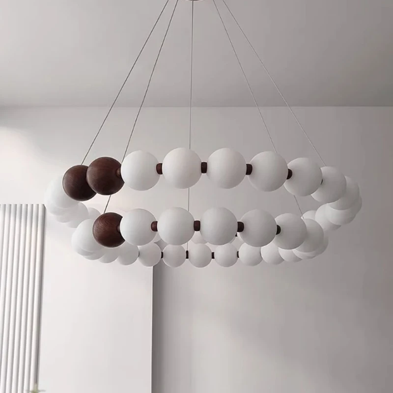 Nordic minimalist home decor lighting fixtures, including living room chandeliers, bedroom and dining room chandeliers, and indo
