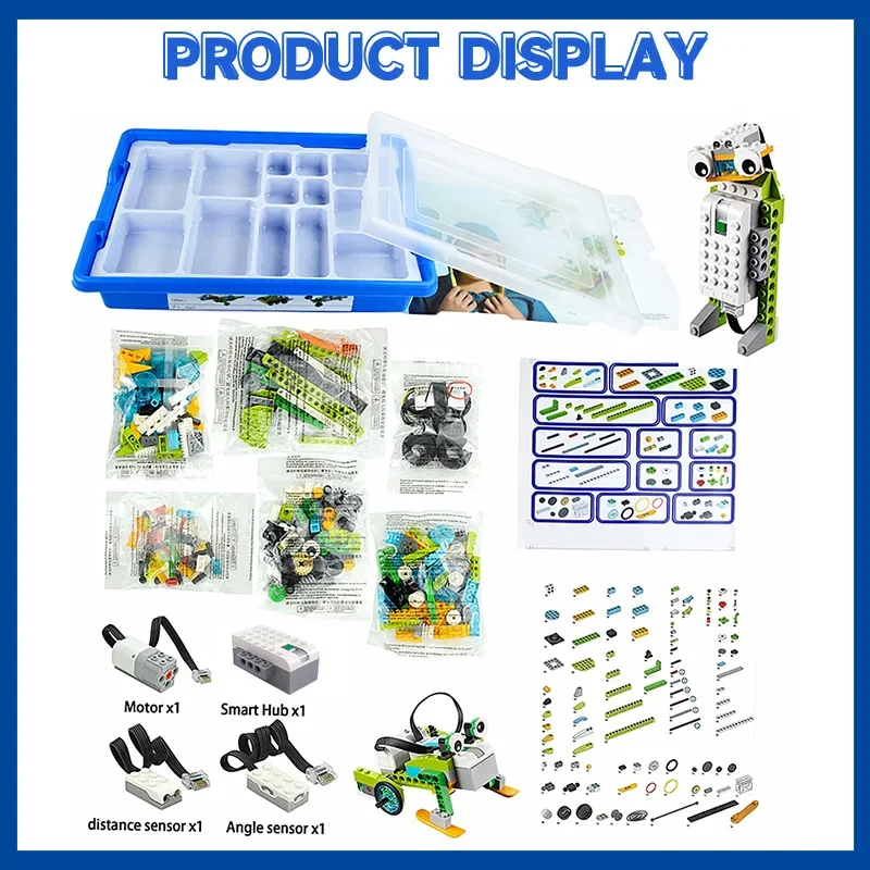 wedo2.0 Programming Block Robot 45300 Compatible Puzzle Pellet for Elementary Students