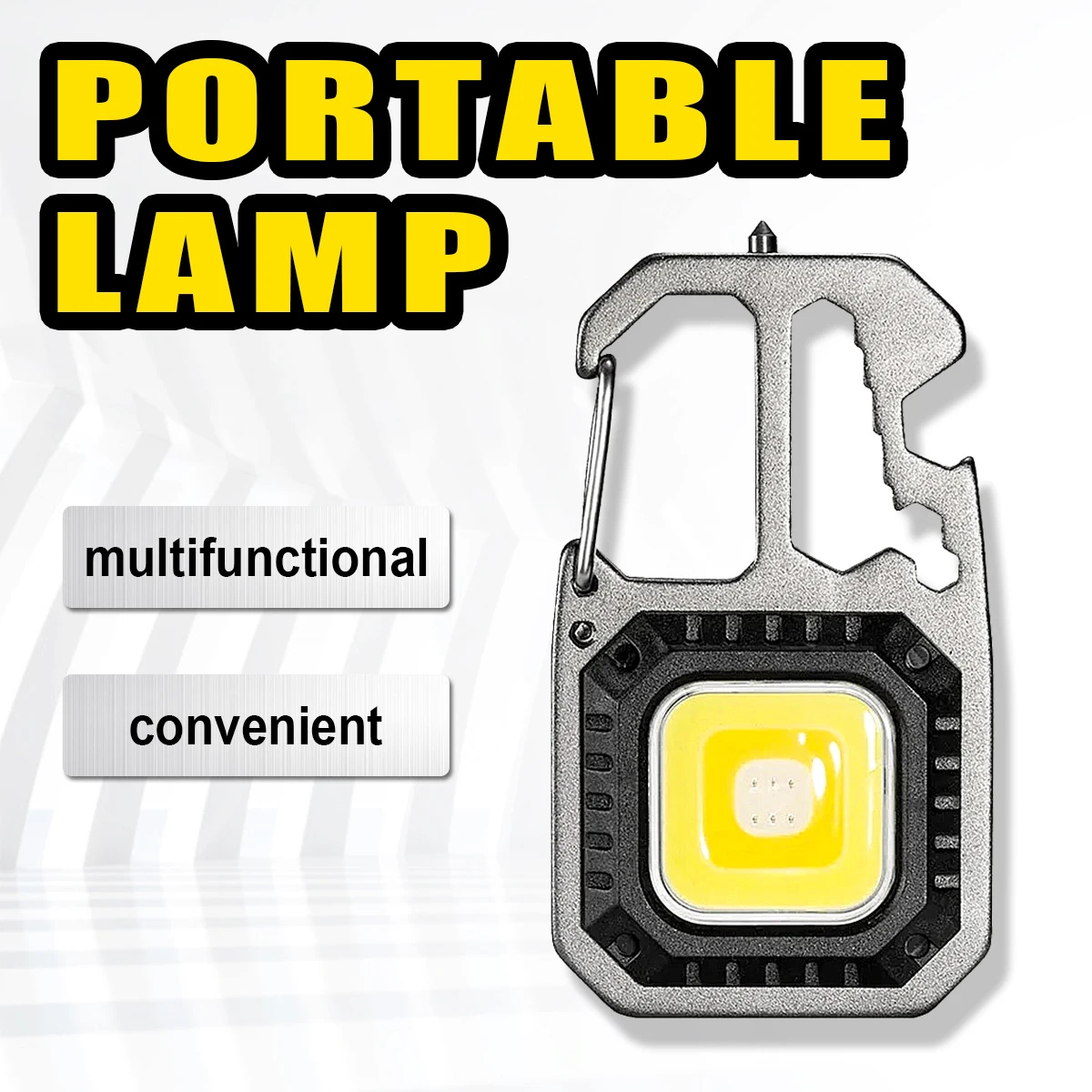 Portable Flashlight Keychain Light Tent Camping Torch Self Defense Charging Cable High Power Rechargeable Led Life Waterproof