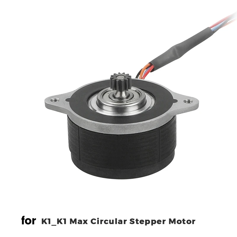 Mega Sale For Creality Original Extruder Motor 1.8 Degree Press 12 Tooth Gear Circular Stepper Motor for K1/K1 Max 3D Printer