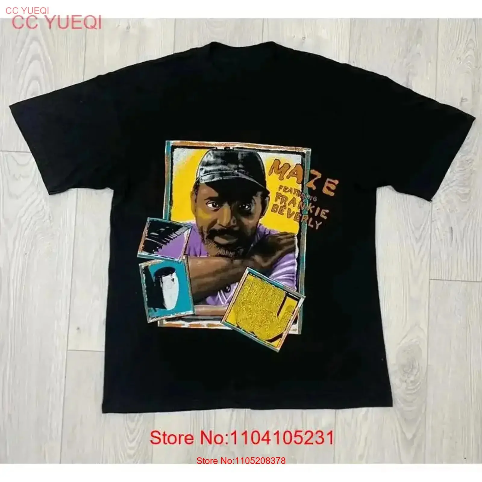 

Редкая футболка MAZE с френкой Беверли для фанатов от S до 5XL, винтажная стираная универсальная слегка топа для повседневной носки