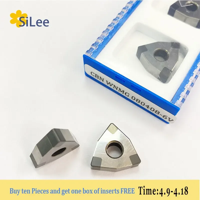 

WNMG080404 WNMG080408 CBN Diamond Insert Aluminum Alloy End Mill Tool CNC Carbide Turning Tools Lathe Metal