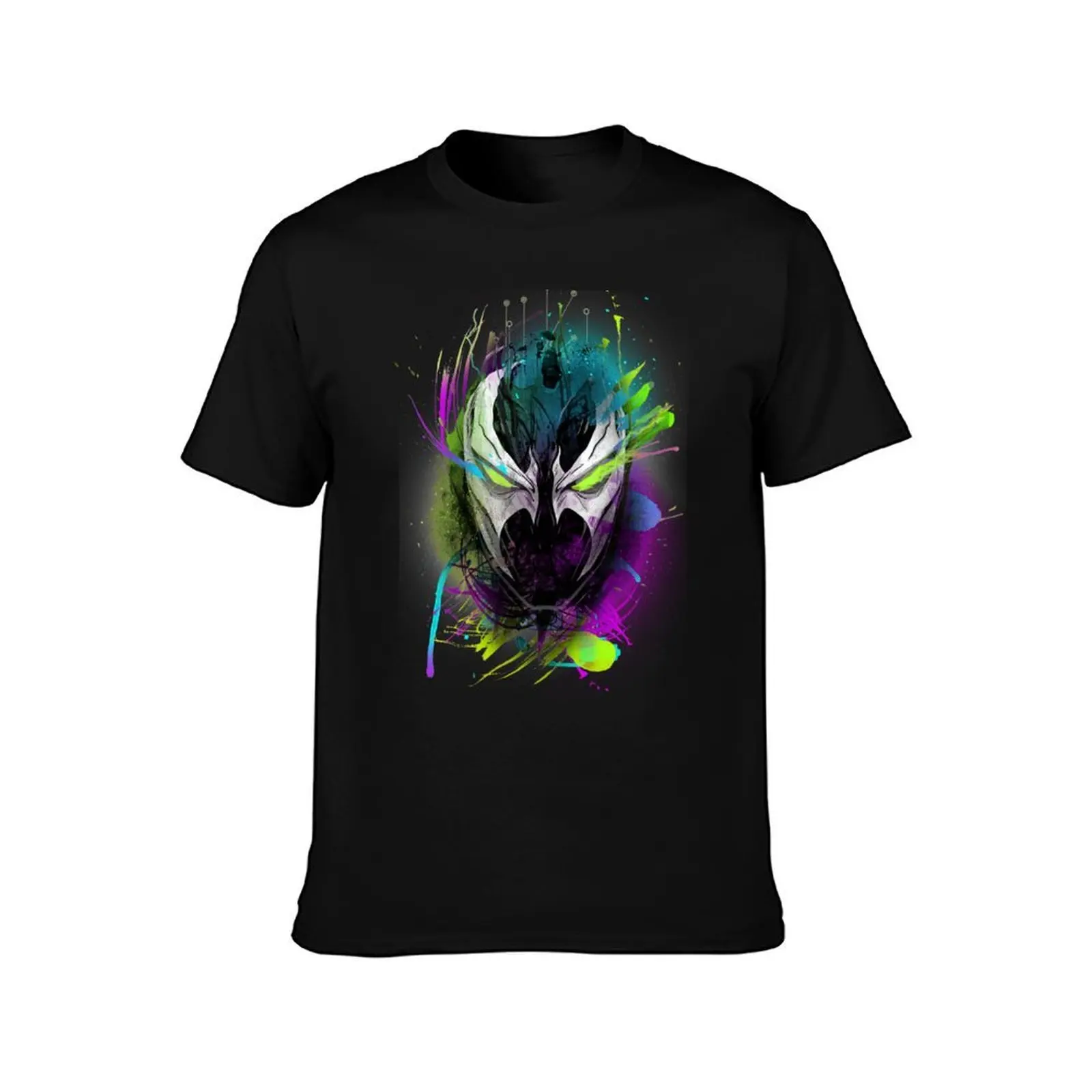 Spawn in the Disco T-Shirt, Summer Casual Cotton Tee, Oversized Streetwear Tops, Vintage Graphic Print, Loose Fit Short Sleeve