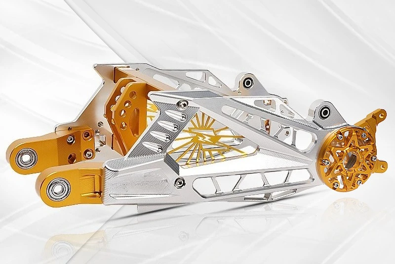 Suitable for a full set of general-purpose modified shock-absorbing calipers and flat forks for electric motorcycles