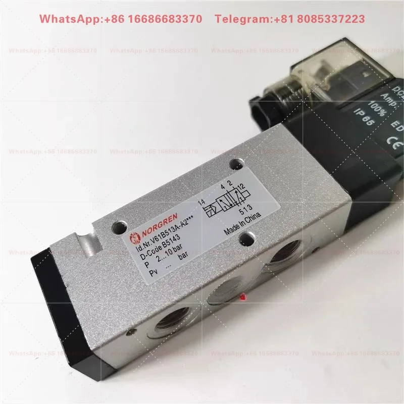 V61B513A-A2 solenoid valve V60A513A-A213J V60A513A-A2 two position five way reversing