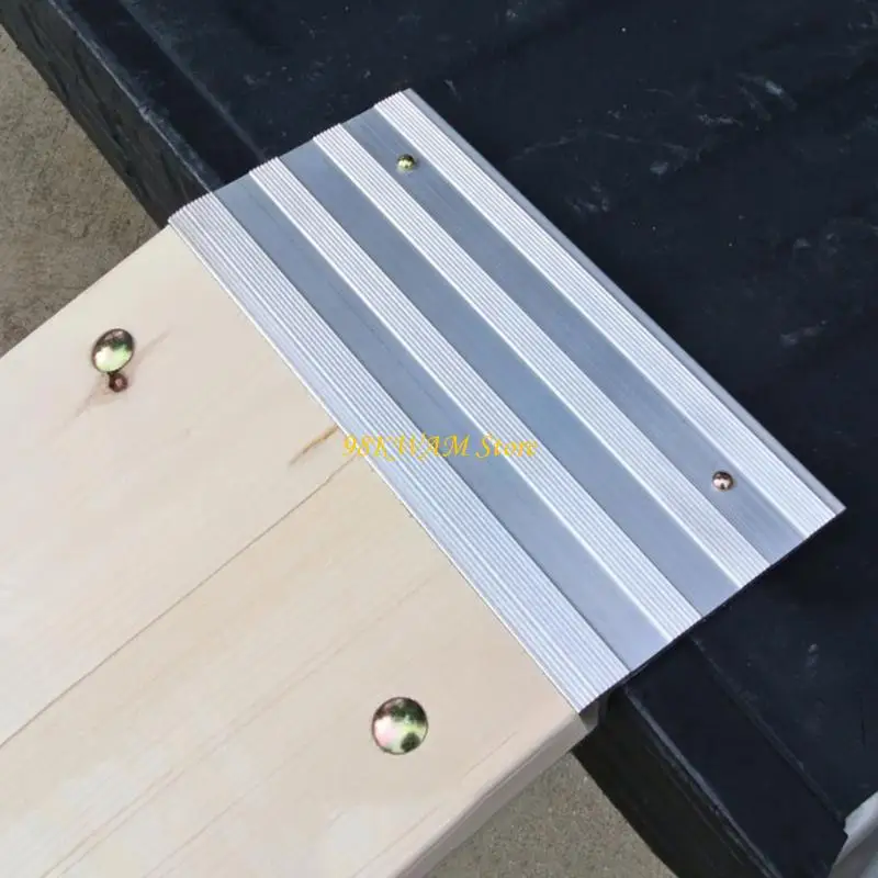 Truck End Plates, Pair with Formed Bent Construction and Multiple Predrilled Mounting Holes for Two 68UF