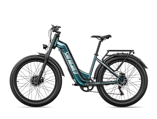 New2026 Shengmilo S700 POR Electric bike 2000w dual motor 48V25AH battery Electric bicycle 26 inch fat tire city ​​riding E-bike