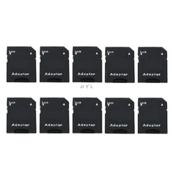 100pcs MICRO Trans Flah SD TO SD CARD TF card Adapter support class10 TF sd 4gb 8gb 16gb 32gb 64gb note: only the adapter