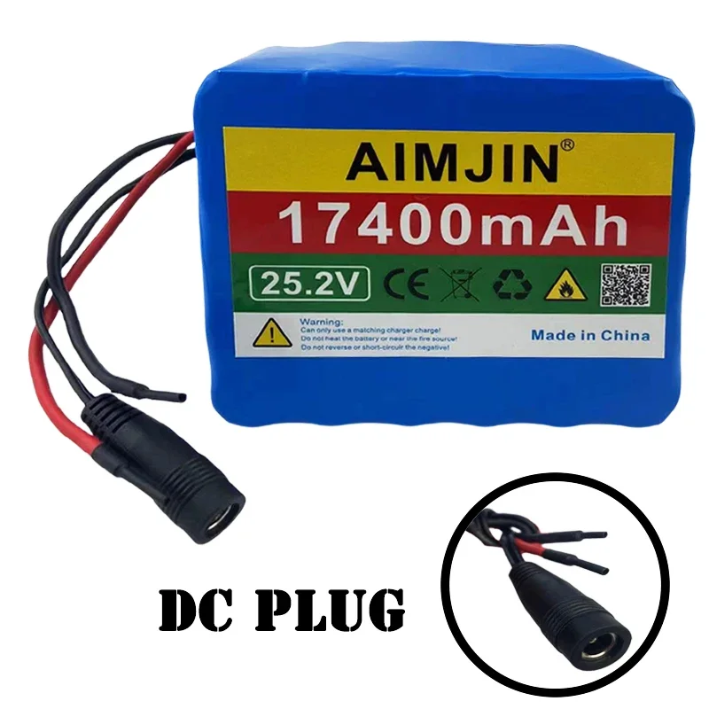 

18650 25.2V 17400mAh 6S5P Lithium-ion Battery Pack Built-in Smart BMS Suitable for Unicycle wheelchair