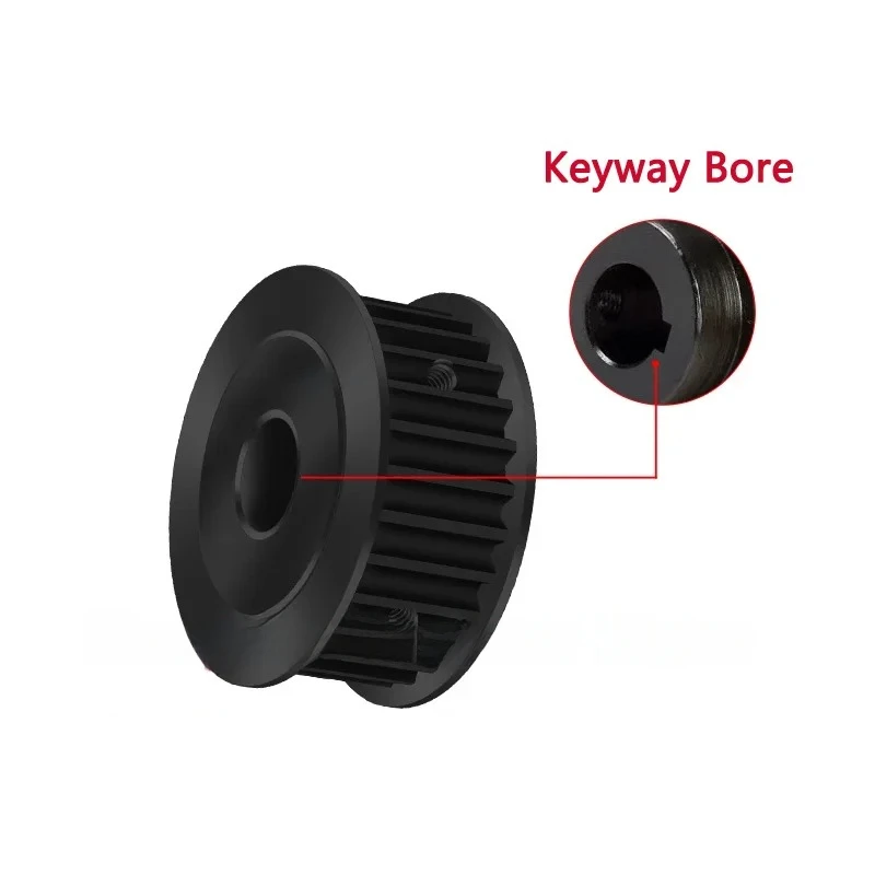 1pcs 30 32 34 35 Teeth HTD3M Timing Pulley 45# Steel Synchronous Wheel for Belt Width 10/15mm Bore 5-20mm