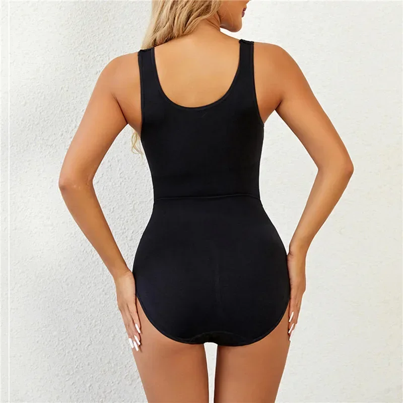 Seamless Bodysuit Shaper Printed Large Size Shapewear Belly Slimming Tummy Control Body Shaper Corset Underwear Women Tank Top