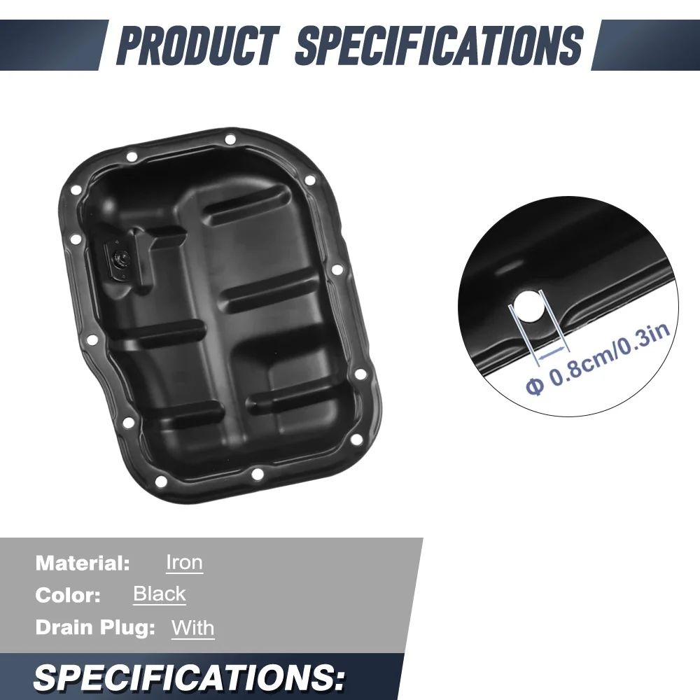 For Scion iM xD Toyota Sequoia Tundra Corolla Matrix C-HR 2.0 L Car Engine Oil Pan 1210237010 264-324 12102-37010 12101-37010